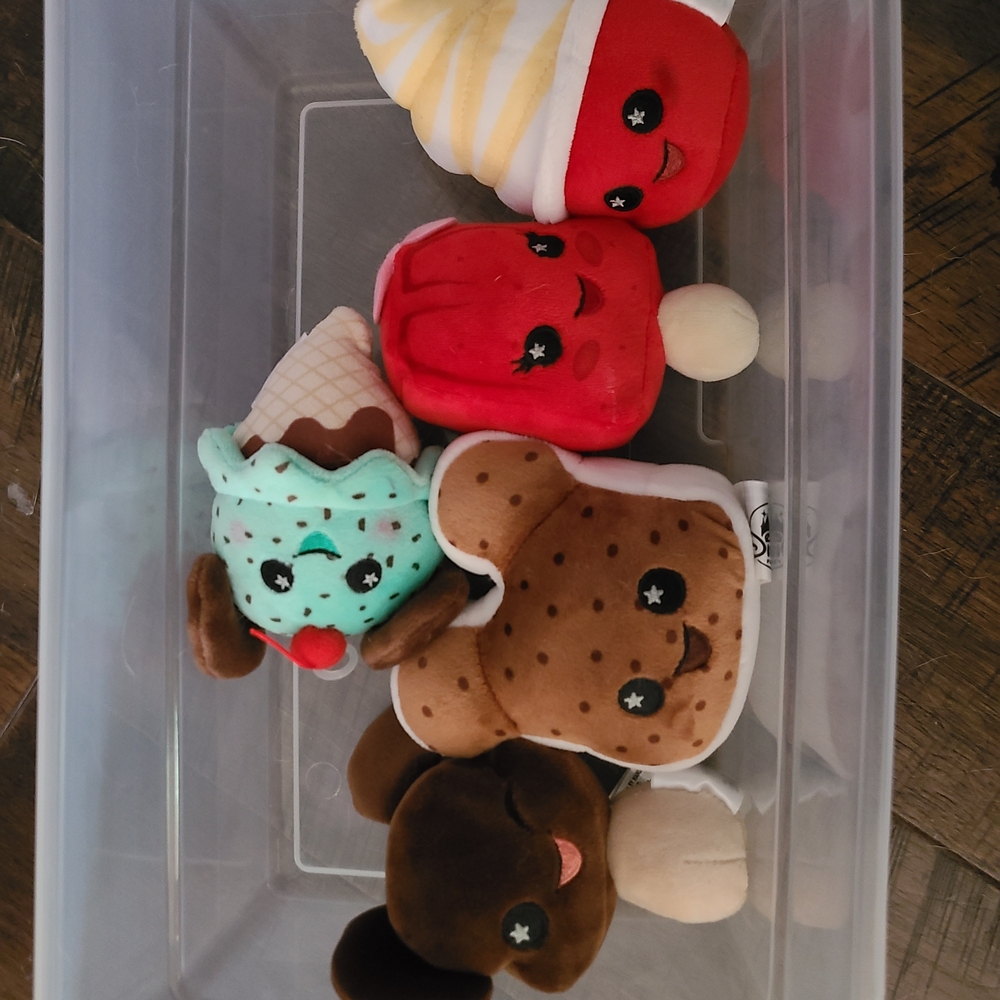 Ice Cream Plush Toy Set for Kids